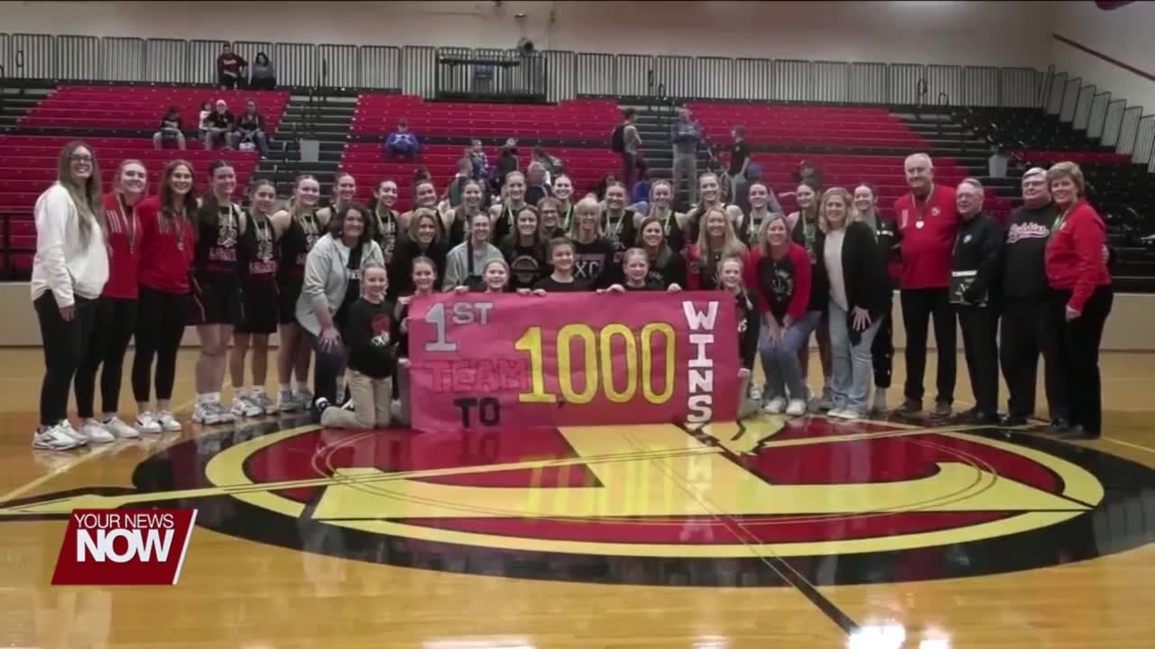 Fort Loramie becomes first OHSAA girls' basketball program to reach 1,000 wins